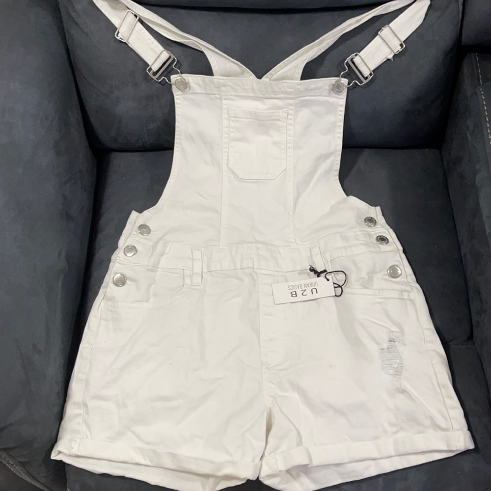 Charlotte russe White overalls